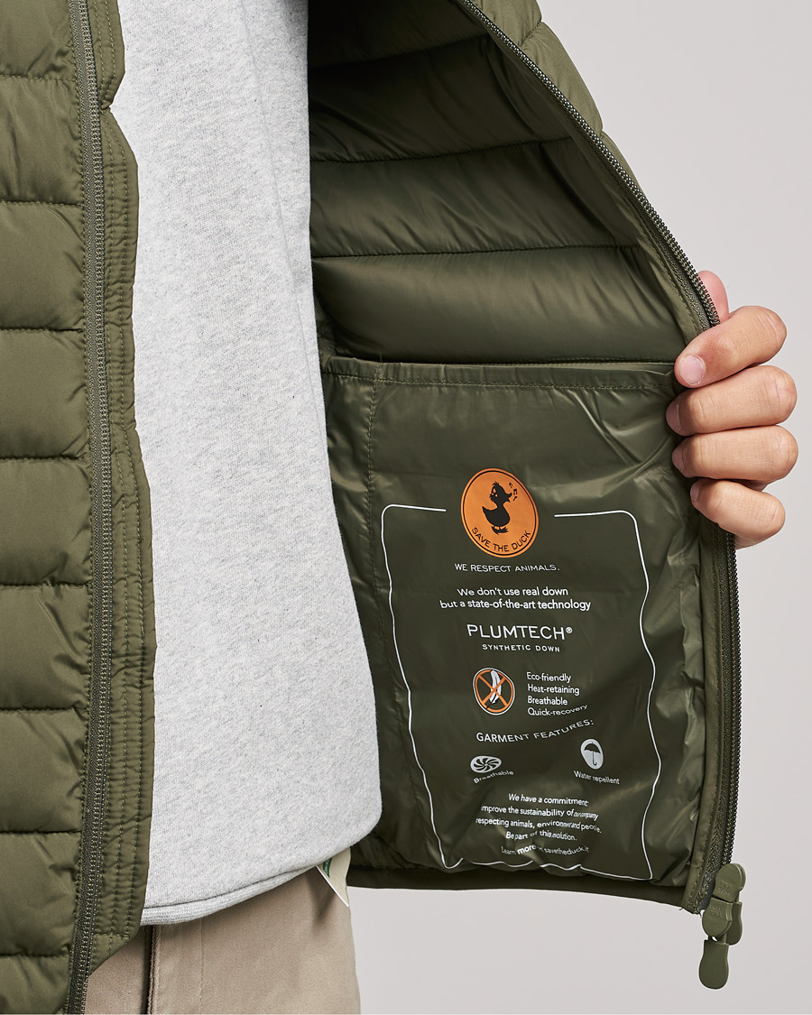 Herre | Veste | Save The Duck | Liam Matt Lightweight Vest Laurel Green