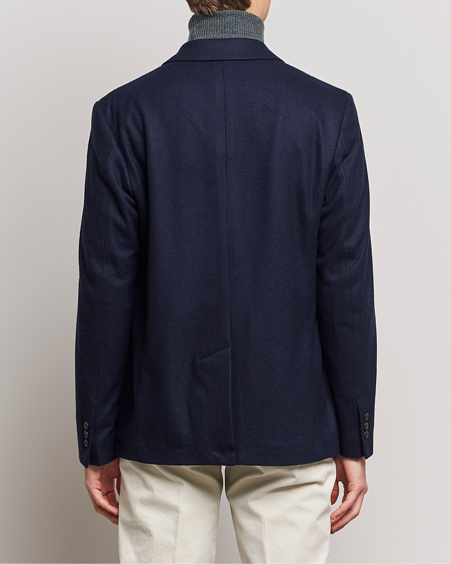 Herre | Blazere & jakker | Sunspel | Boiled Wool Jersey Blazer Navy