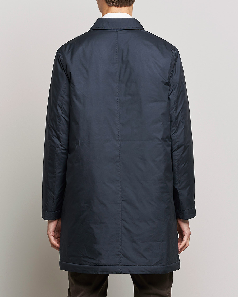 Herre | Jakker | Sunspel | Recycled Polyester Padded Coat Navy