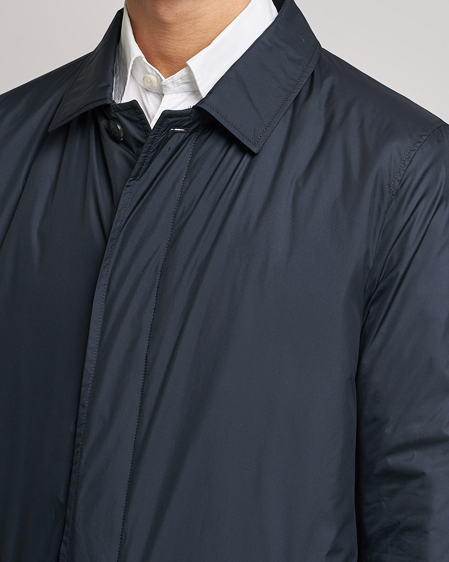 Herre | Jakker | Sunspel | Recycled Polyester Padded Coat Navy