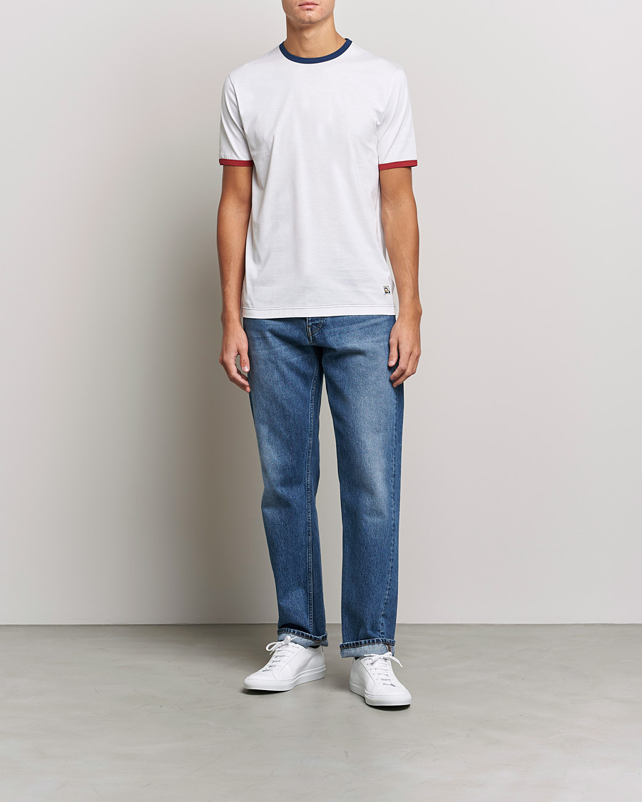 Herre | T-Shirts | Sunspel | Paul Weller Supima Cotton T-Shirt White