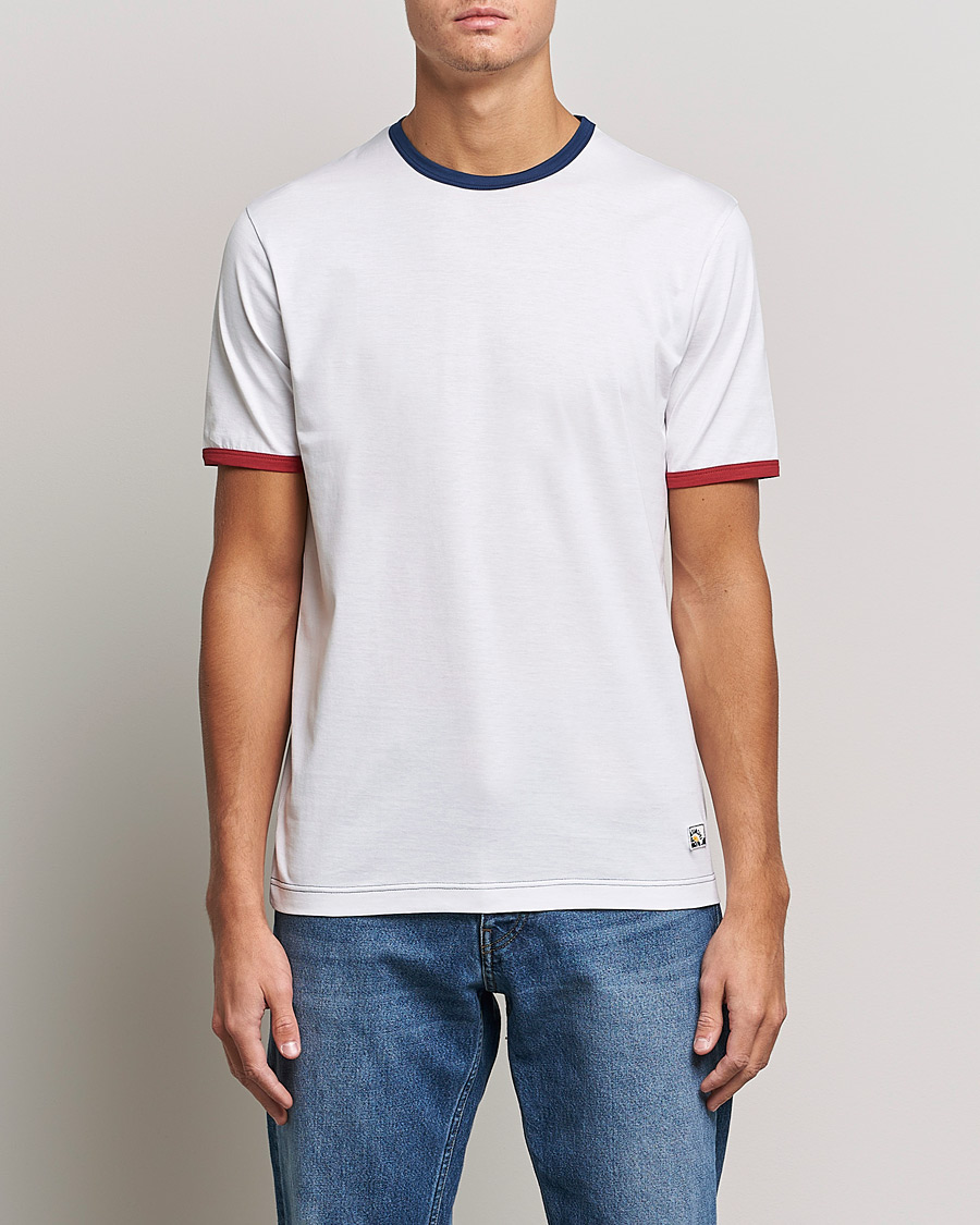 Herre | T-Shirts | Sunspel | Paul Weller Supima Cotton T-Shirt White