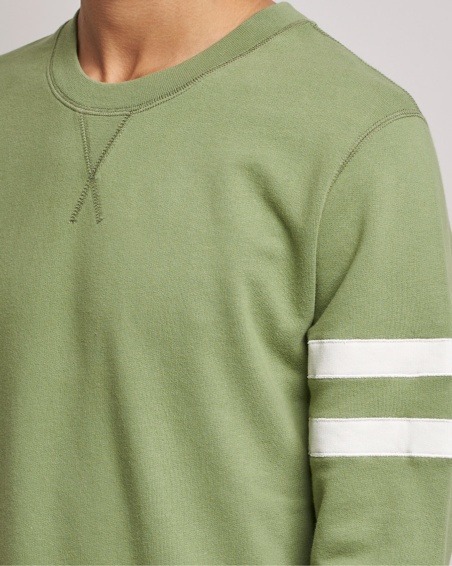 Herre | Trøjer | Sunspel | Paul Weller Loopback Sweatshirt Dark Sage