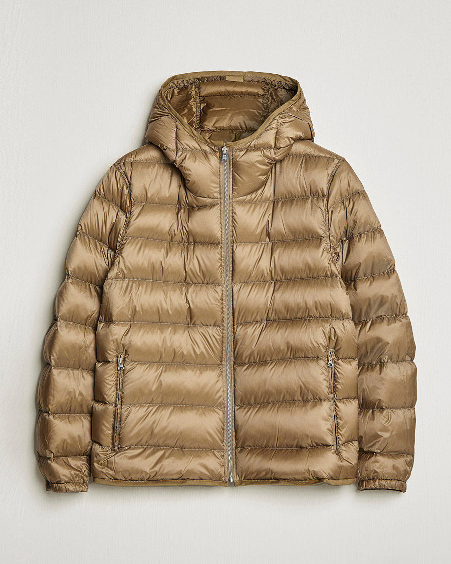 Herre | Jakker | Ten c | Hooded Down Liner Beige
