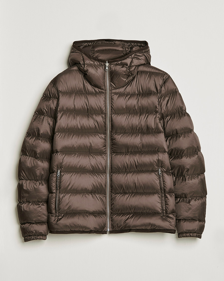 Herre | Jakker | Ten c | Hooded Down Liner Brown