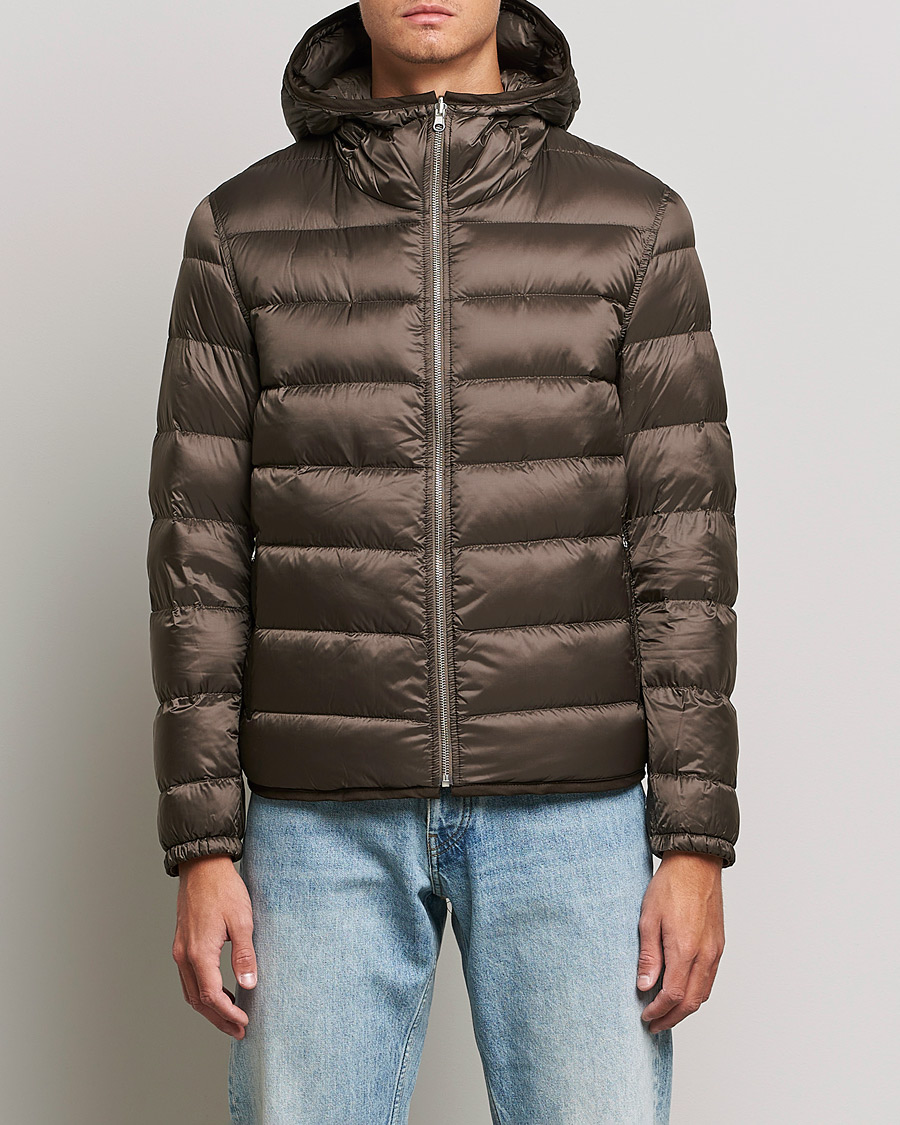 Herre | Jakker | Ten c | Hooded Down Liner Brown