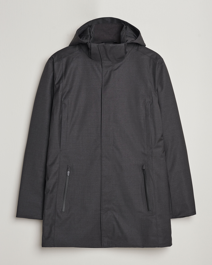 Herre | Jakker | UBR | Regulator Parka Savile Grey Wool