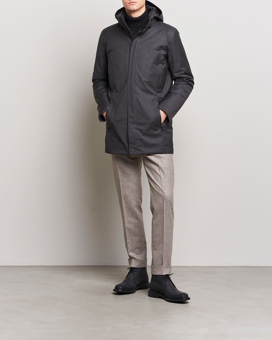 Herre | Jakker | UBR | Regulator Parka Savile Grey Wool