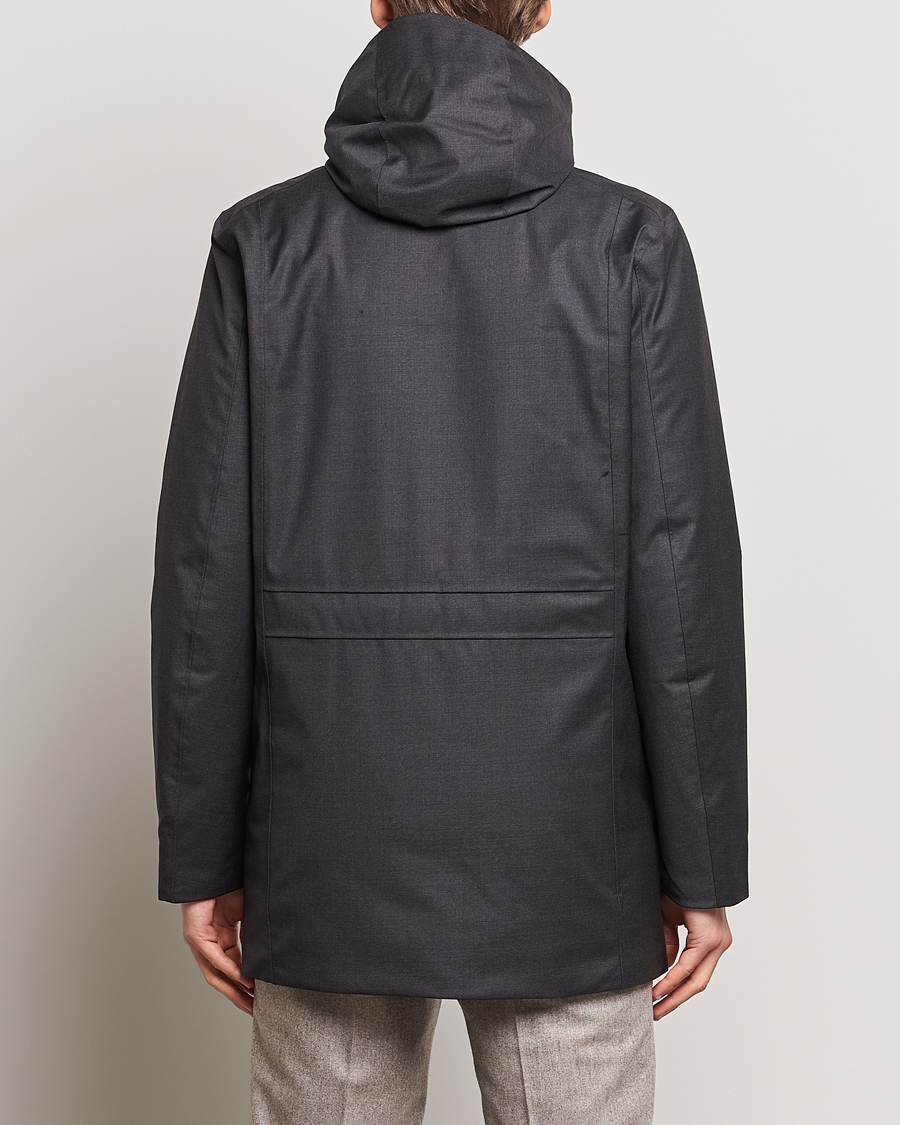 Herre | Jakker | UBR | Regulator Parka Savile Grey Wool