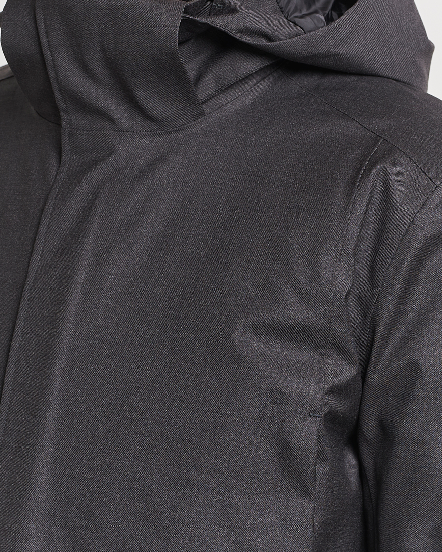 Herre | Jakker | UBR | Regulator Parka Savile Grey Wool