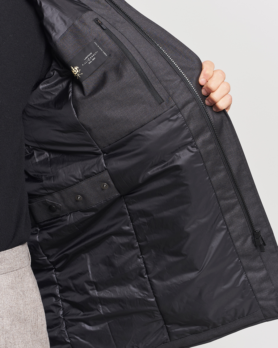 Herre | Jakker | UBR | Regulator Parka Savile Grey Wool