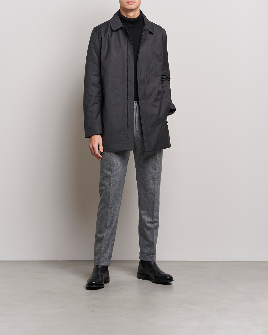 Herre | Jakker | UBR | Regulator Coat Savile Grey Wool