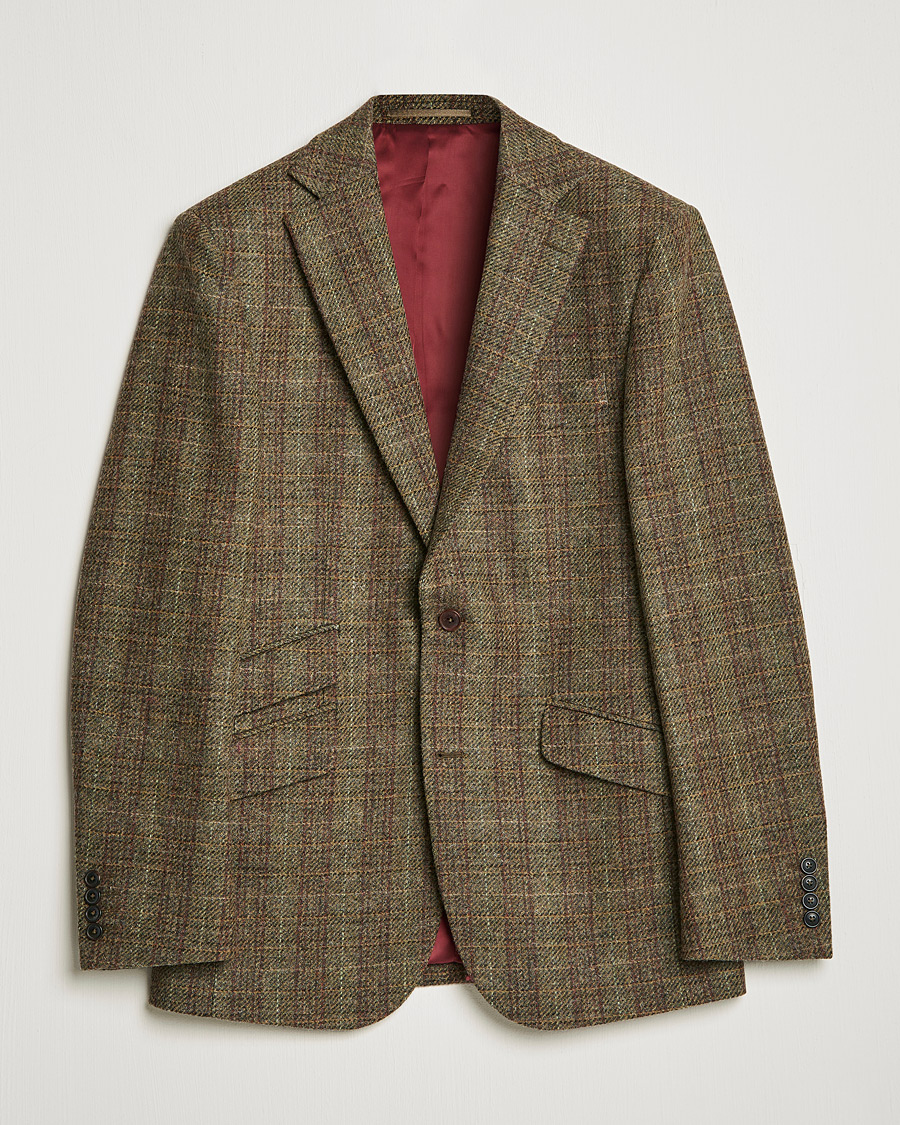 Herre | Blazere & jakker | Walker Slater | Edward Wool Donegal Blazer Green