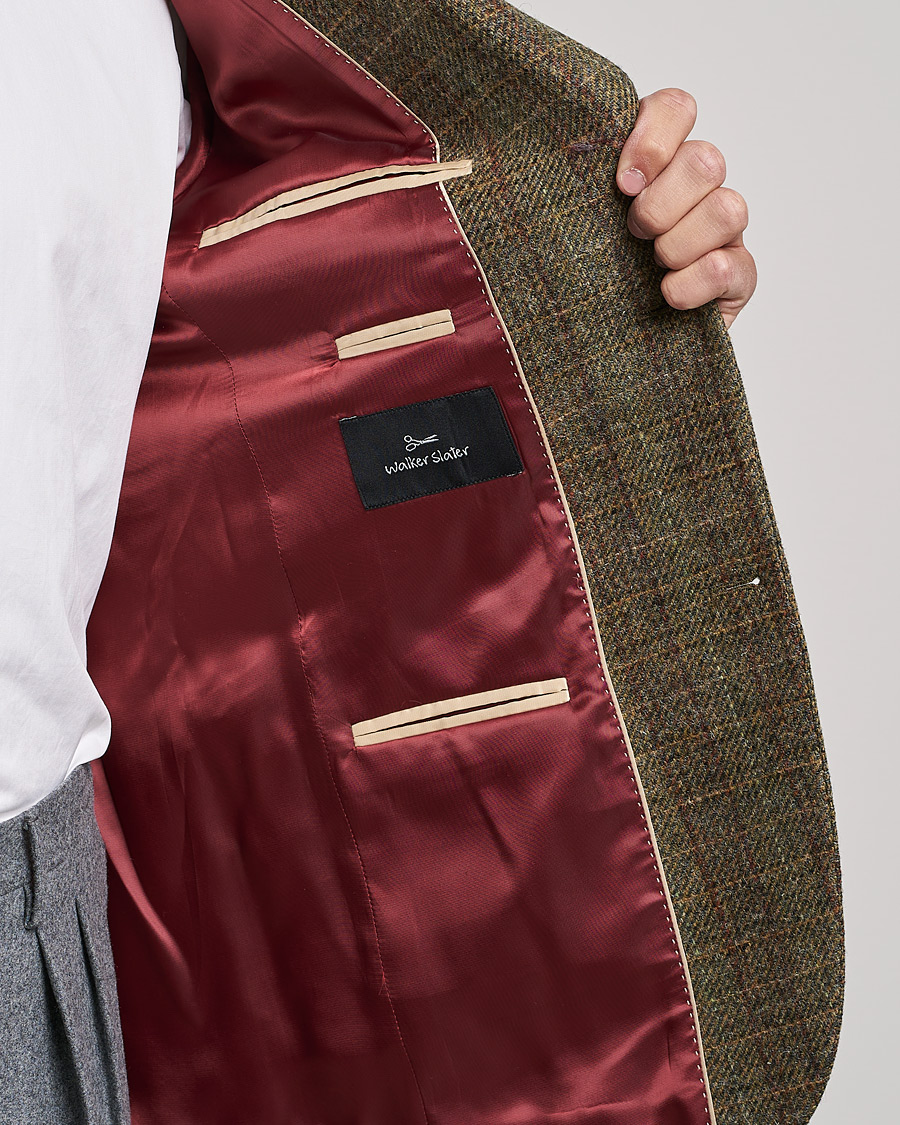 Herre | Blazere & jakker | Walker Slater | Edward Wool Donegal Blazer Green