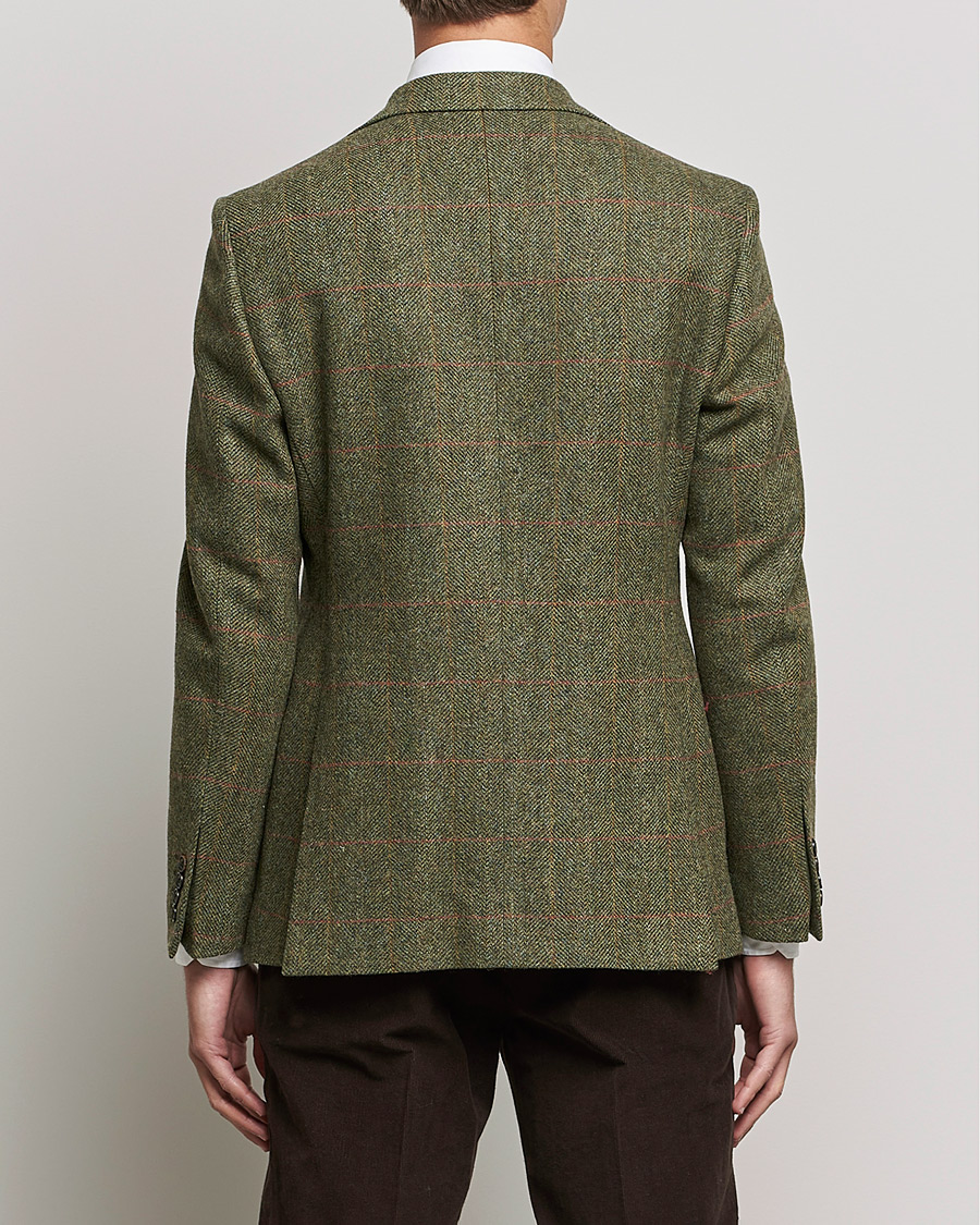 Herre | Blazere & jakker | Walker Slater | Edward Lambswool Tweed Blazer Green