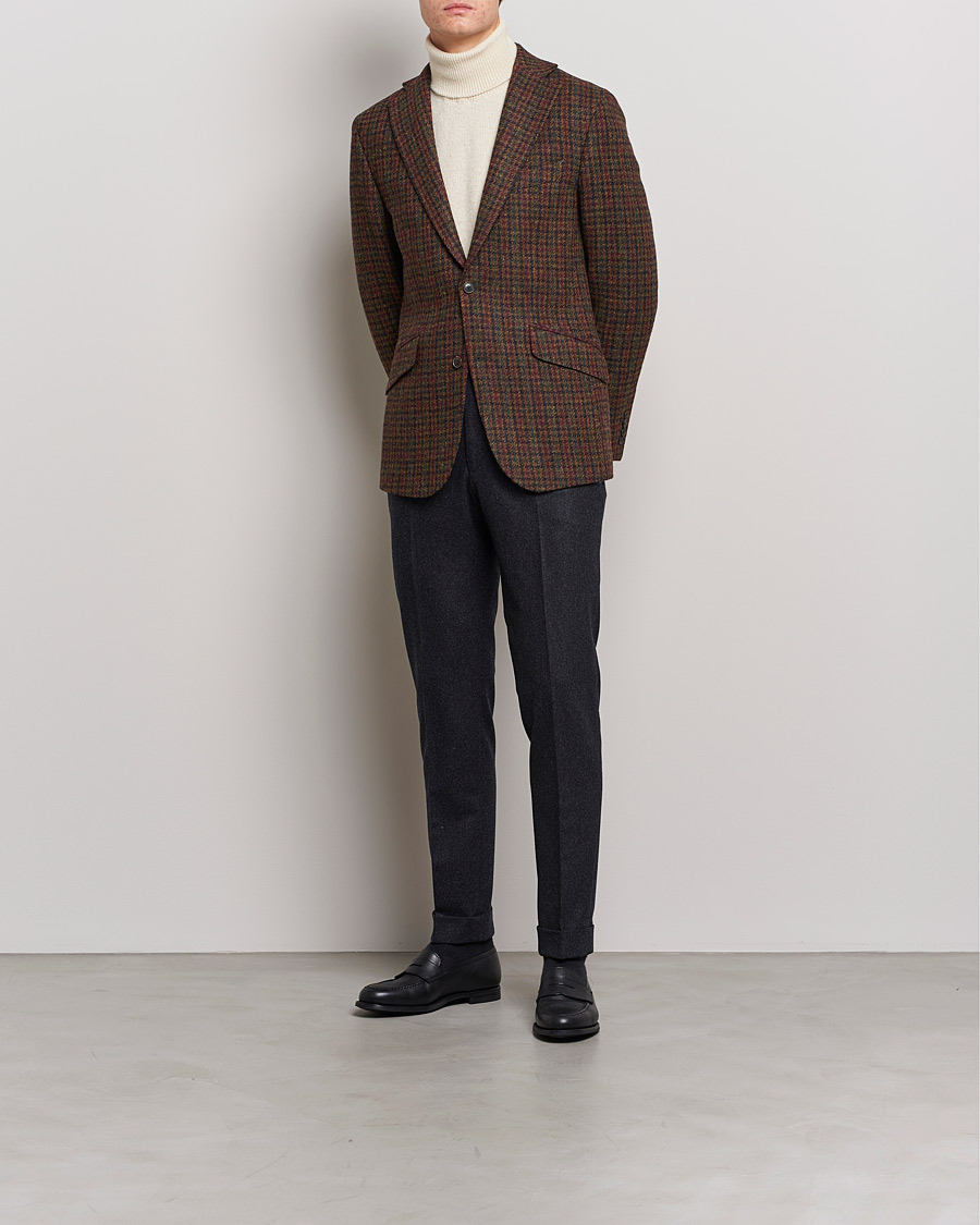 Herre | Blazere & jakker | Walker Slater | Edward Harris Checked Tweed Blazer Green
