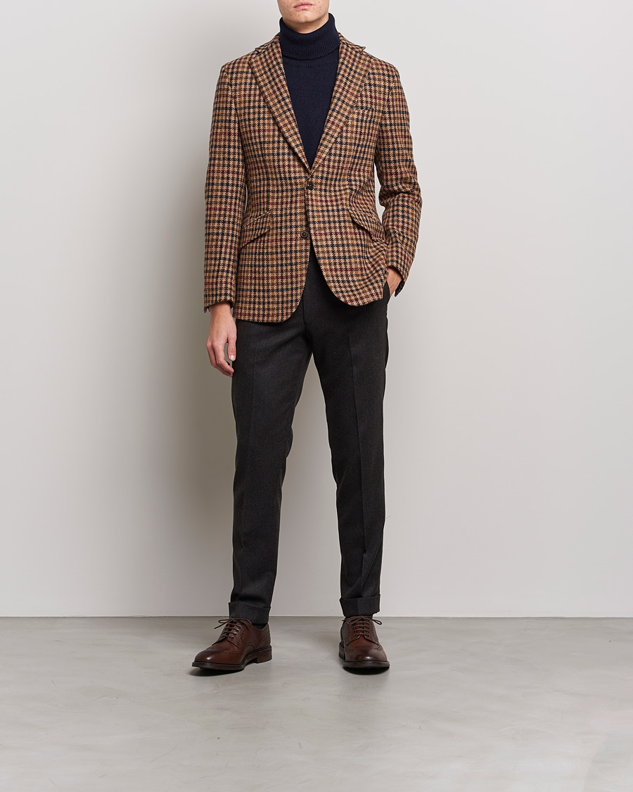 Herre | Blazere & jakker | Walker Slater | Edward Harris Checked Tweed Blazer Beige