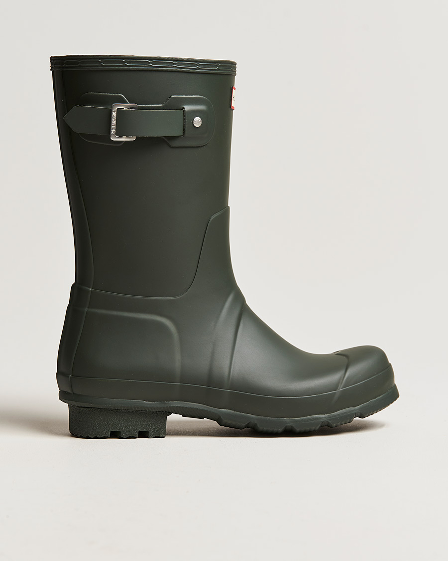 Herre | Galocher & Gummistøvler | Hunter Boots | Original Short Boot Dark Olive