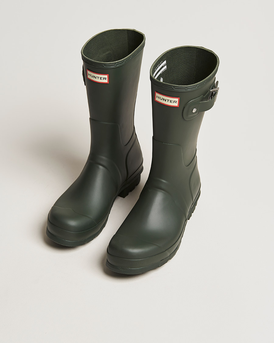 Herr | Galoscher & Gummistövlar | Hunter Boots | Original Short Boot Dark Olive