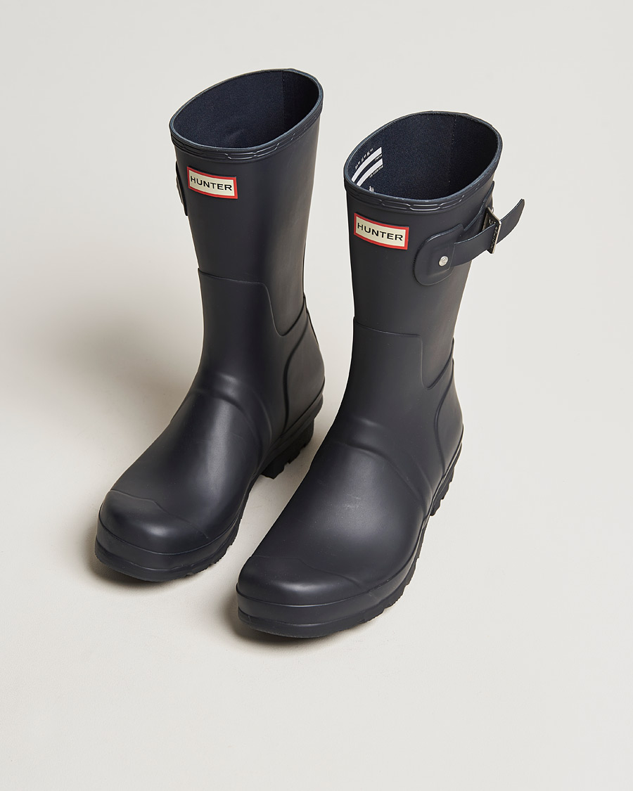 Herre |  | Hunter Boots | Original Short Boot Navy