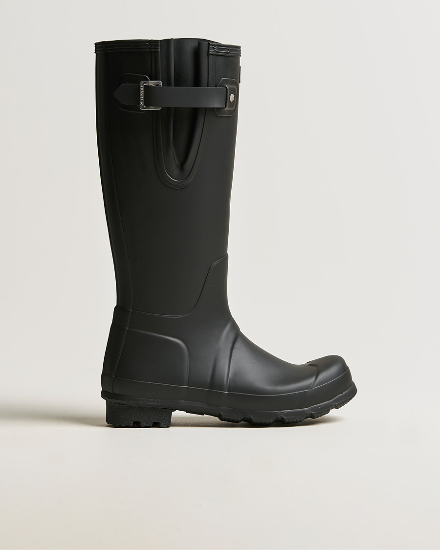 spise Lånte Kapel Hunter Boots Original Tall Side Adjustable Boot Black - CareOfCarl.dk