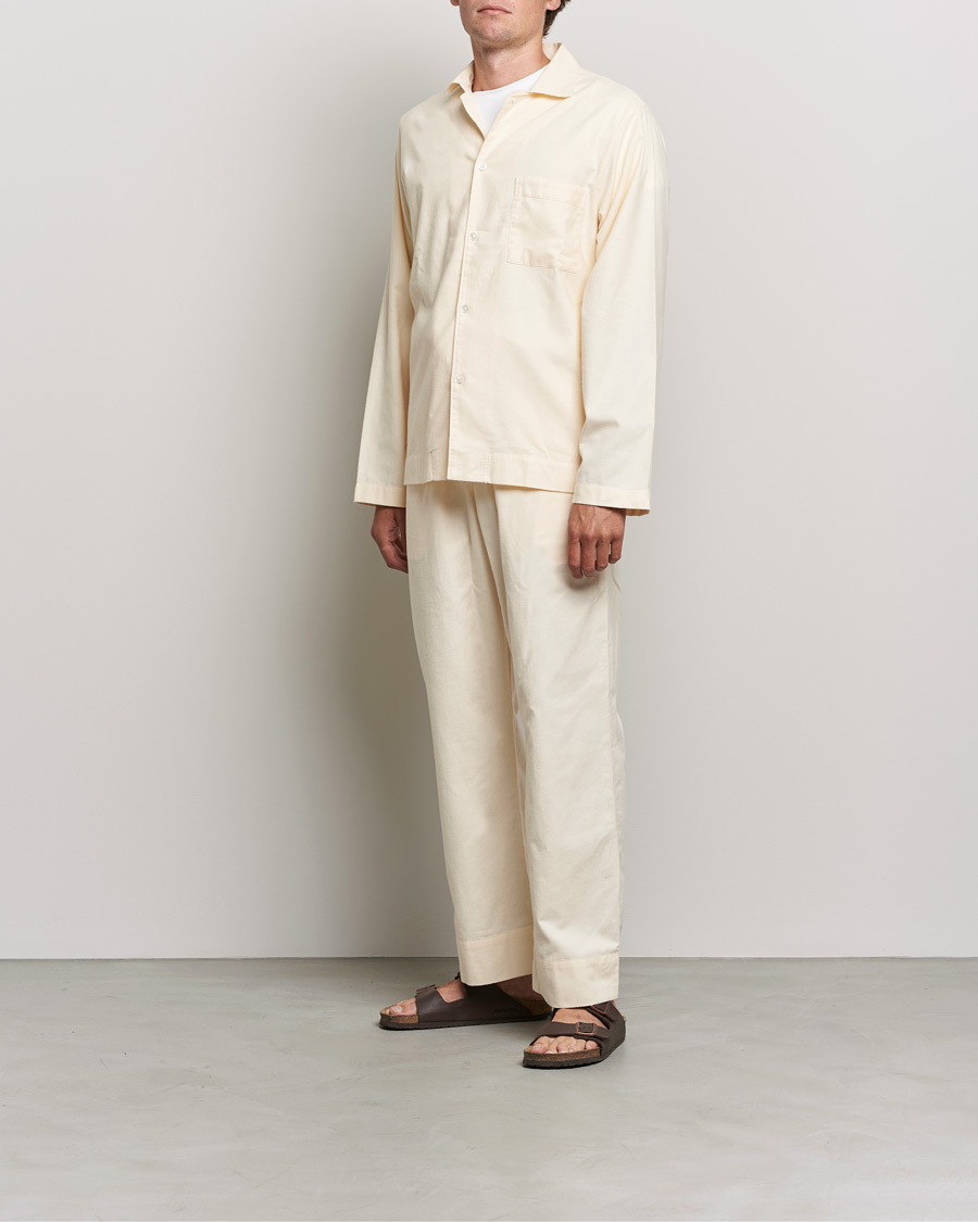 Herre | Pyjamas & Morgenkåber | Tekla | Flannel Pyjama Shirt Moondust