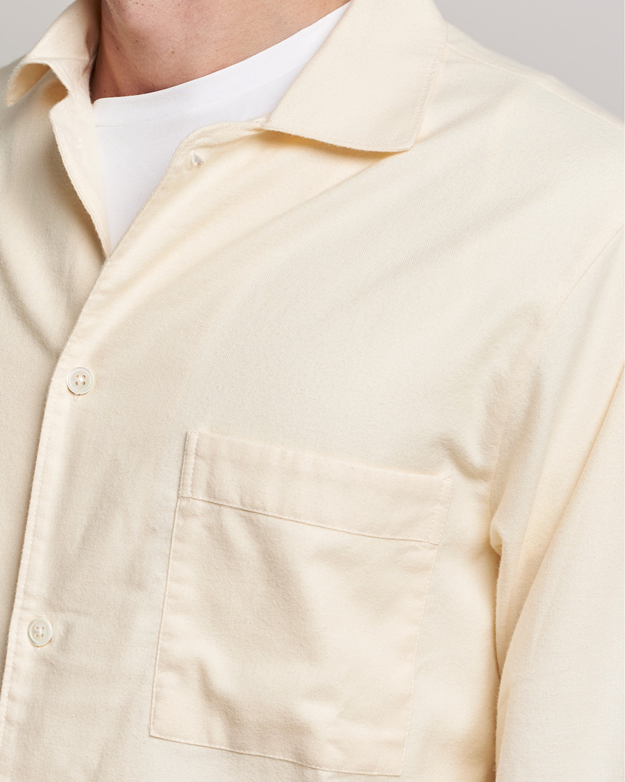 Herre | Pyjamas & Morgenkåber | Tekla | Flannel Pyjama Shirt Moondust
