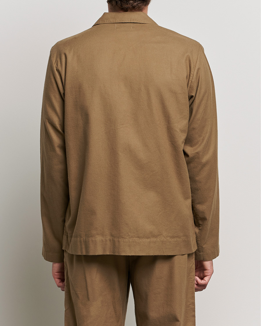 Herre | Pyjamas & Morgenkåber | Tekla | Flannel Pyjama Shirt Moss
