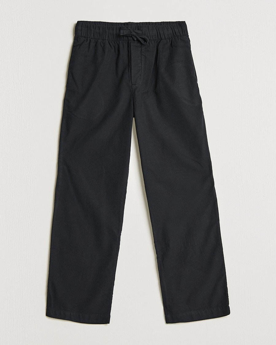 Herre | Pyjamas & Morgenkåber | Tekla | Flannel Pyjama Pants Lucid Black