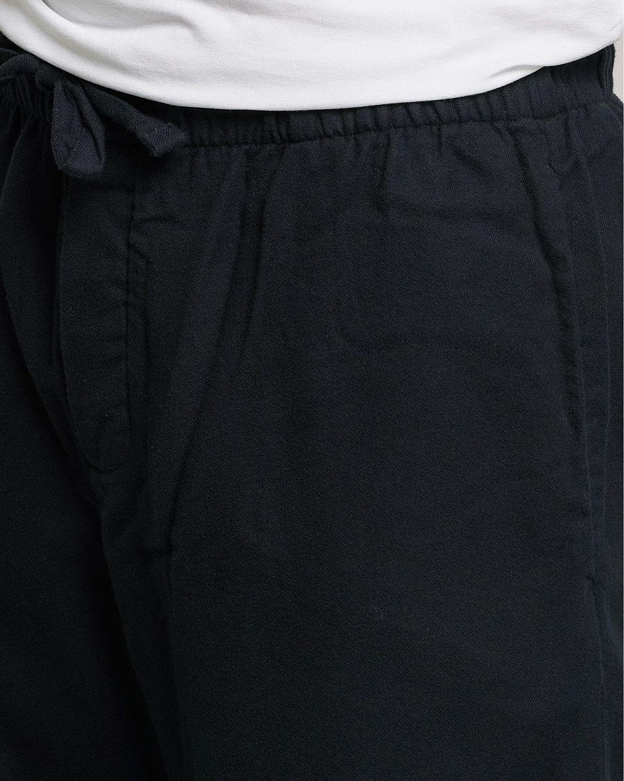 Herre | Pyjamas & Morgenkåber | Tekla | Flannel Pyjama Pants Lucid Black
