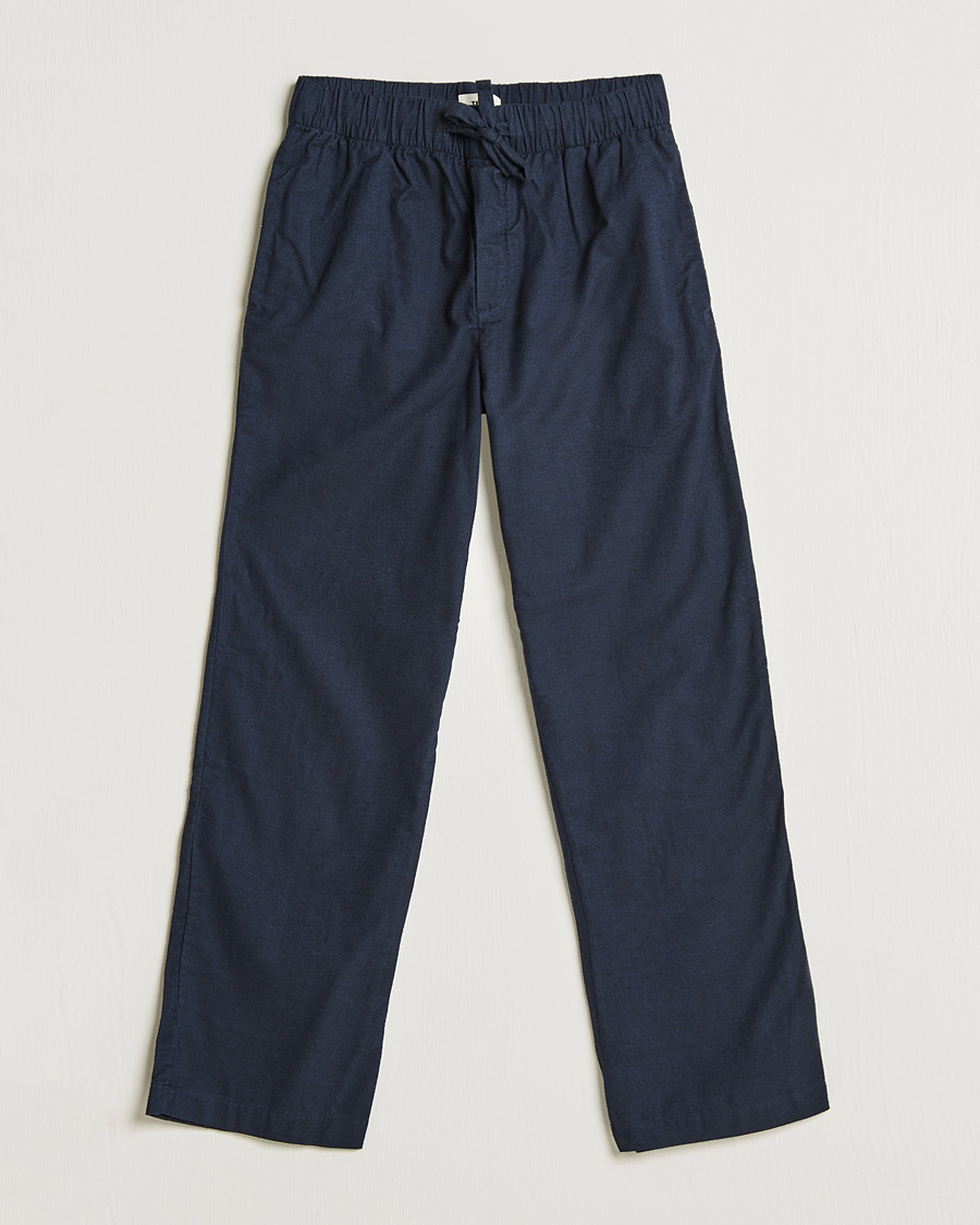Herre | Pyjamas & Morgenkåber | Tekla | Flannel Pyjama Pants Midnight Blue