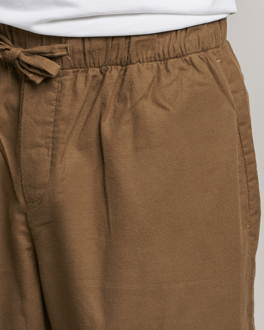 Herre | Pyjamas & Morgenkåber | Tekla | Flannel Pyjama Pants Moss