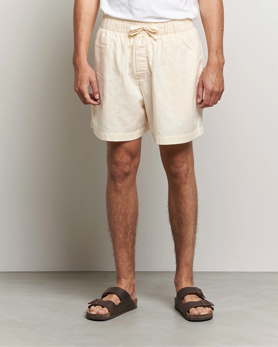 Herre | Loungewear-afdelingen | Tekla | Flannel Pyjama Shorts Moondust