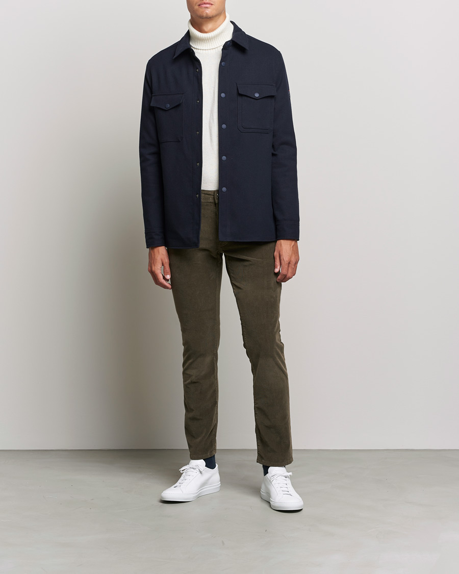 Herre | Bukser | Jacob Cohën | Bard 5-Pocket Corduroy Trousers Brown