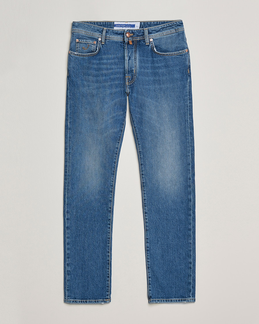 Herre | Jeans | Jacob Cohën | Bard Slim Fit Jeans Vintage Wash