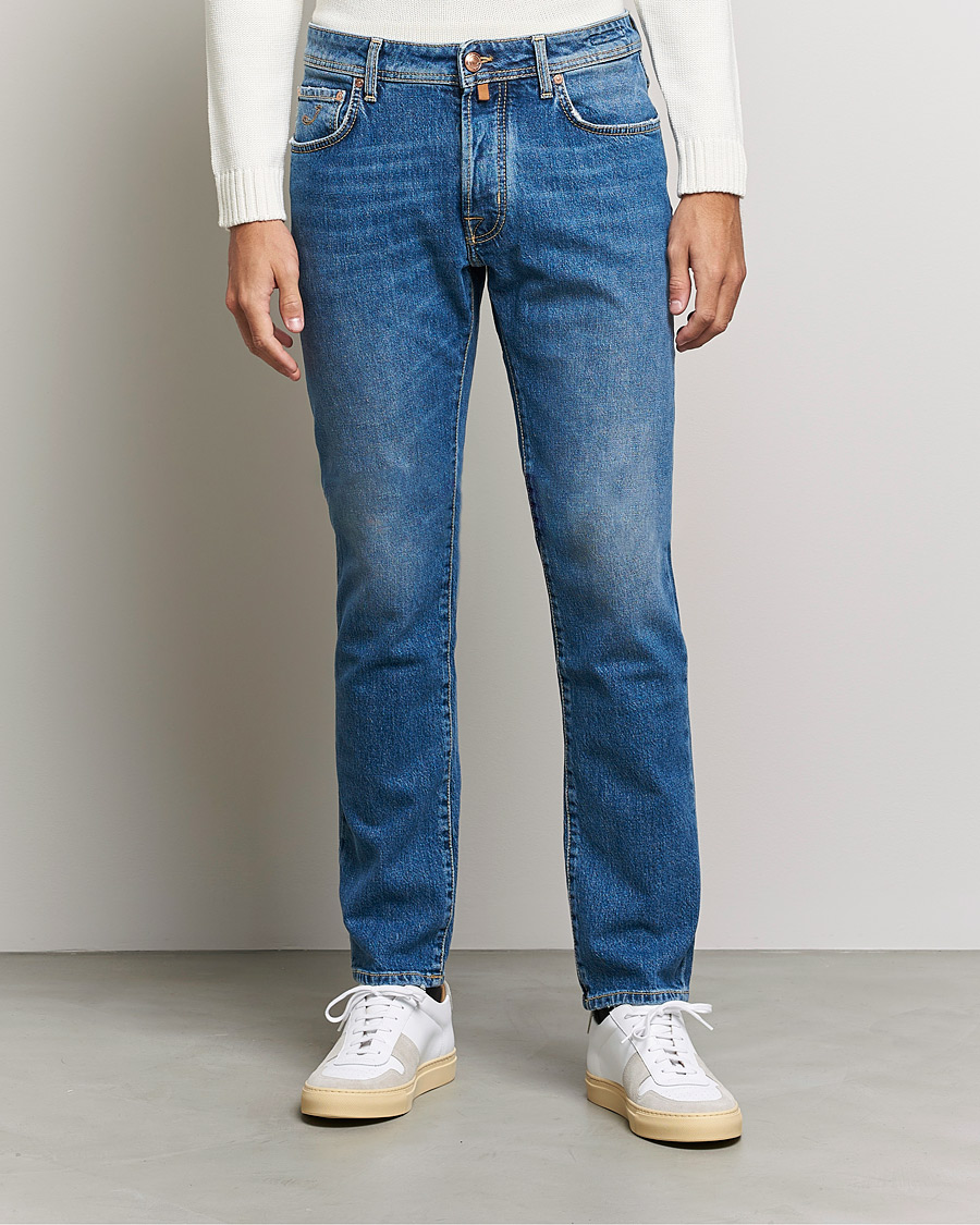 Herre | Jeans | Jacob Cohën | Bard Slim Fit Jeans Vintage Wash