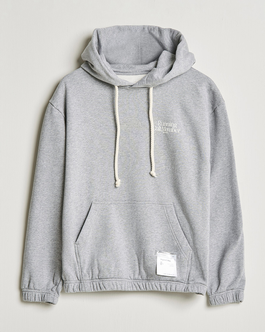 Herre | Trøjer | Satisfy | Organic Cotton Hoodie Heather Grey