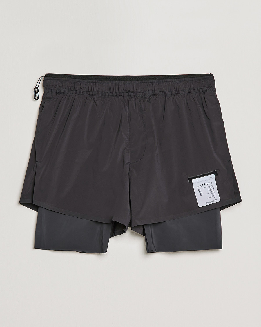 Herre | Funktionelle shorts | Satisfy | TechSilk Shorts Black