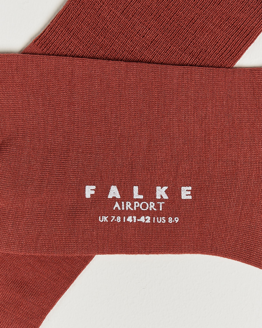 Herre | Falke | Falke | Airport Socks Rust