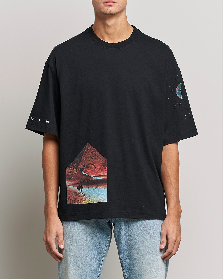 Herre | Lanvin | Lanvin | Sci-Fi Printed T-Shirt Black