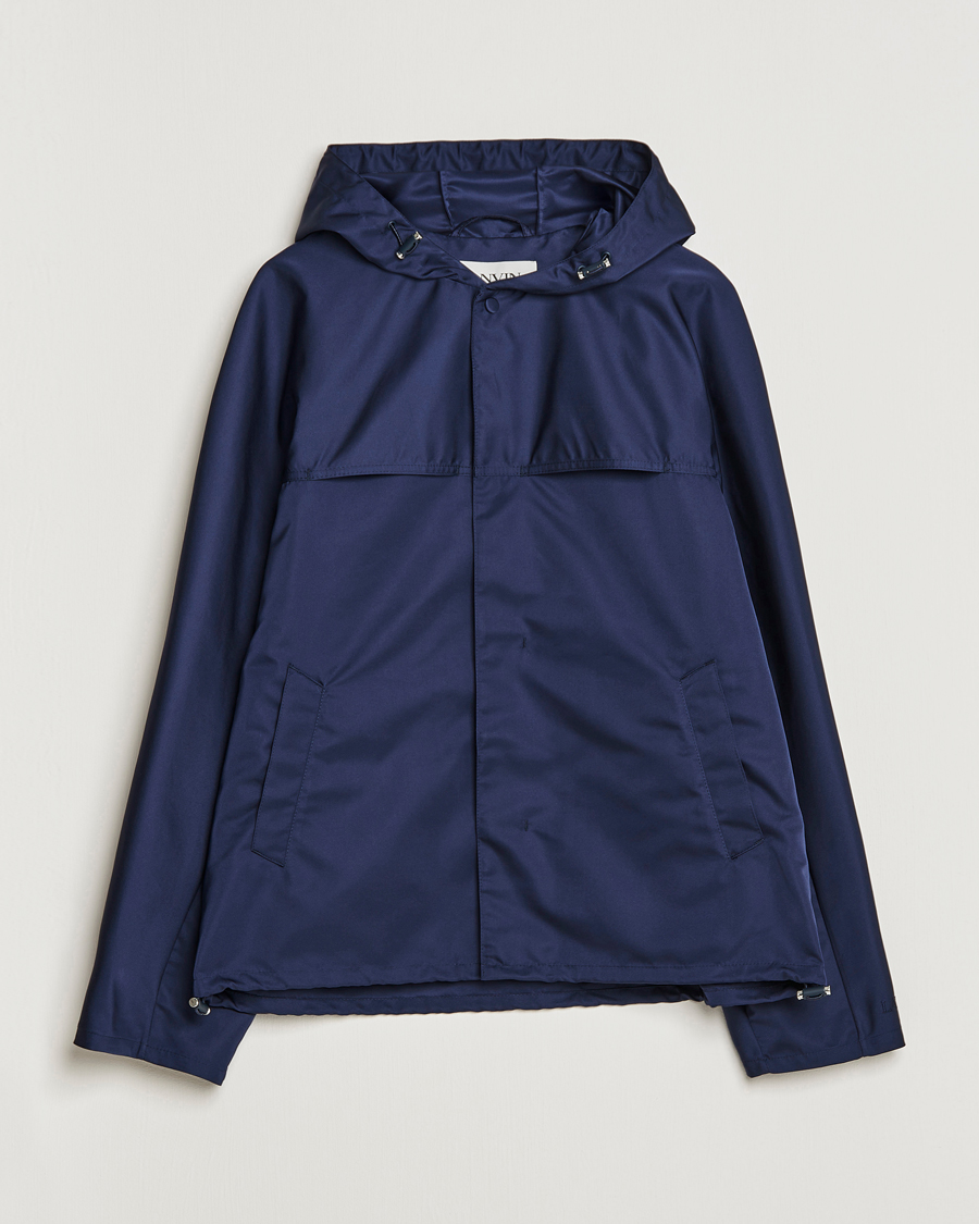 Herre | Jakker | Lanvin | Packable Windbreaker Ink Blue