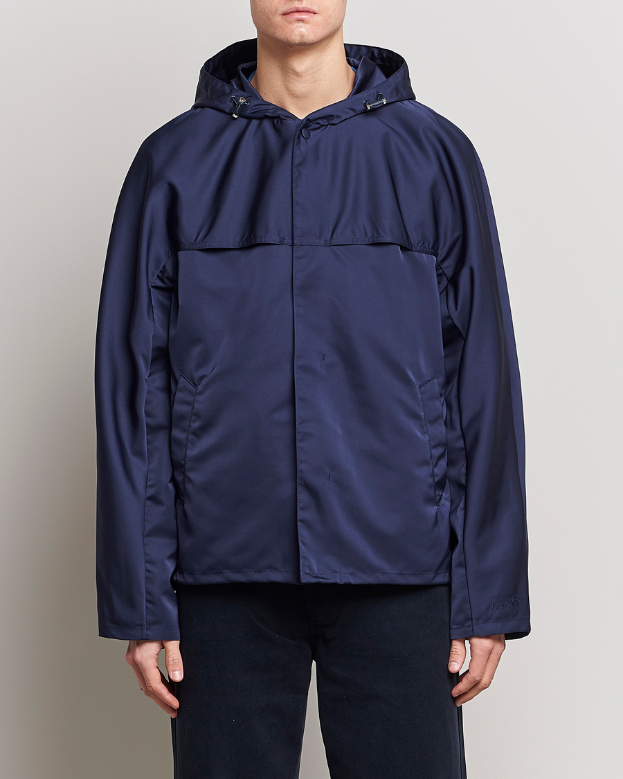 Herre | Jakker | Lanvin | Packable Windbreaker Ink Blue