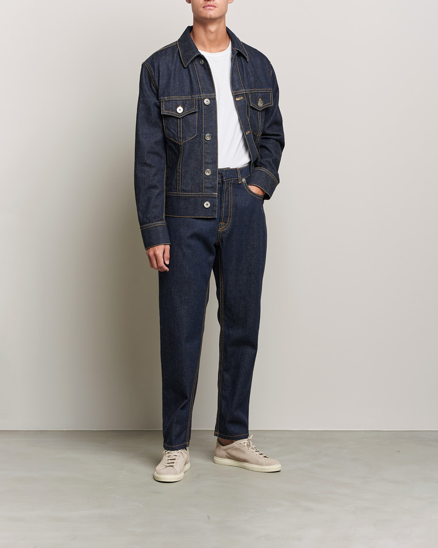 Herre | Jakker | Lanvin | Denim Jacket Navy Blue