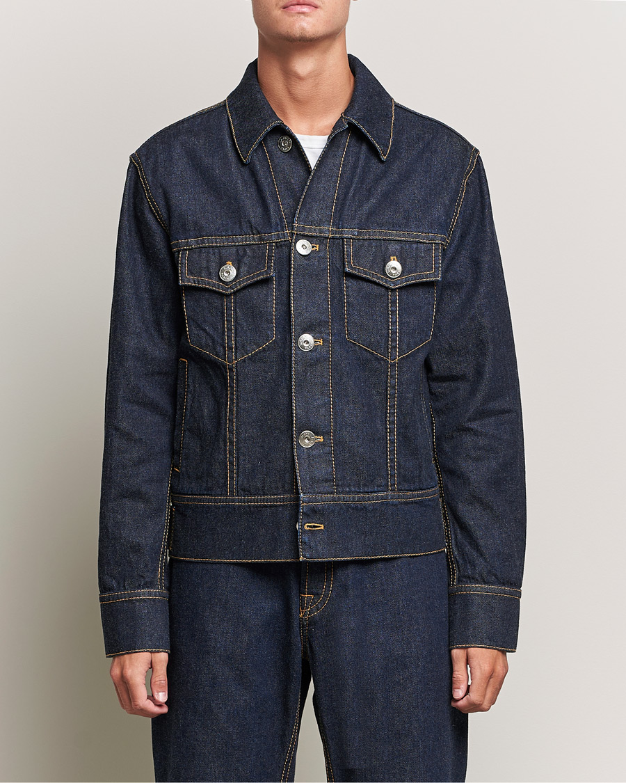 Herre | Jakker | Lanvin | Denim Jacket Navy Blue