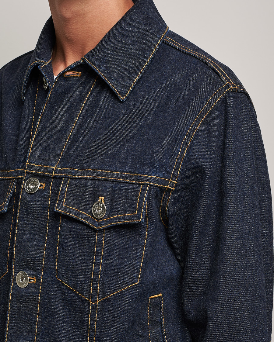 Herre | Jakker | Lanvin | Denim Jacket Navy Blue