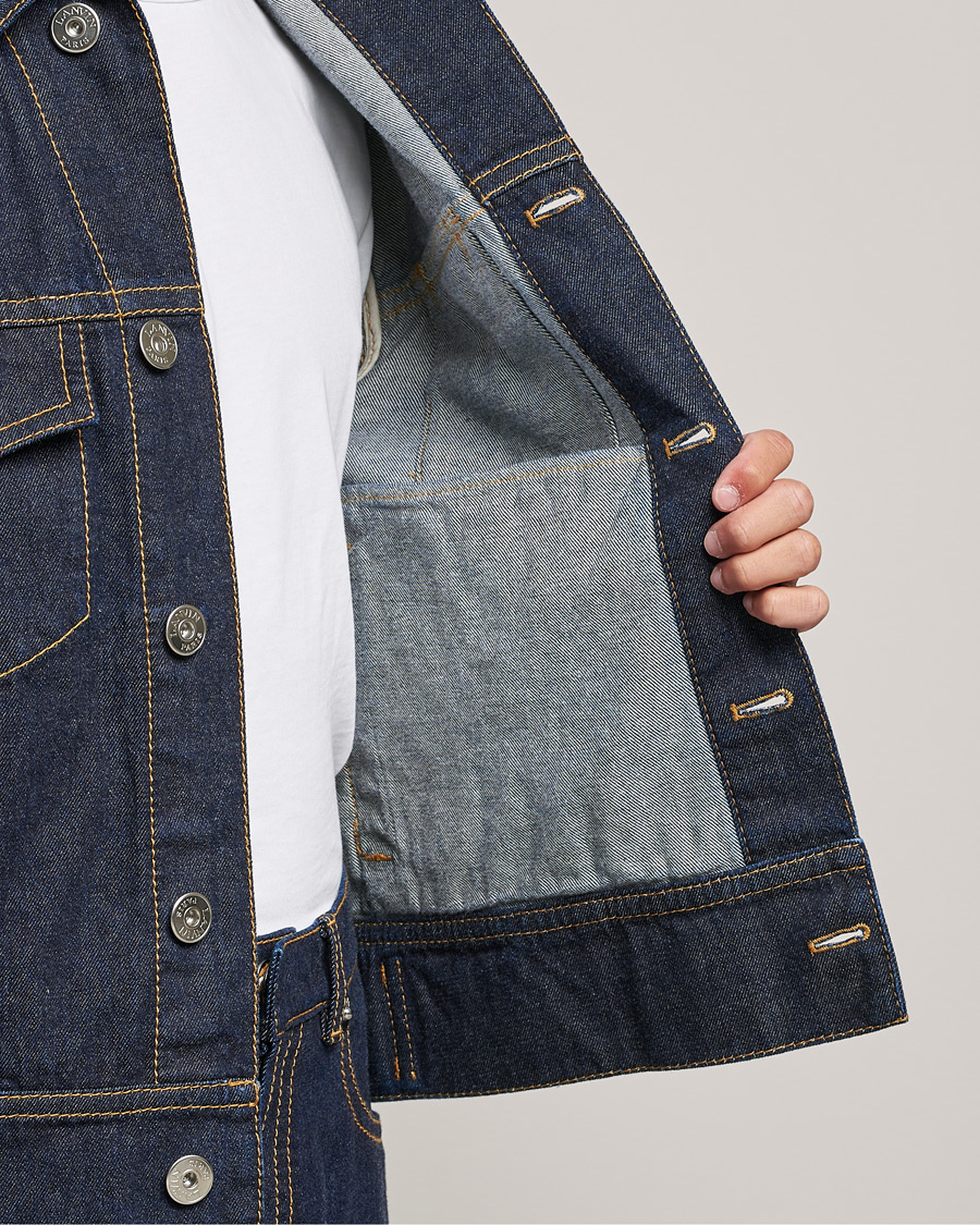 Herre | Jakker | Lanvin | Denim Jacket Navy Blue