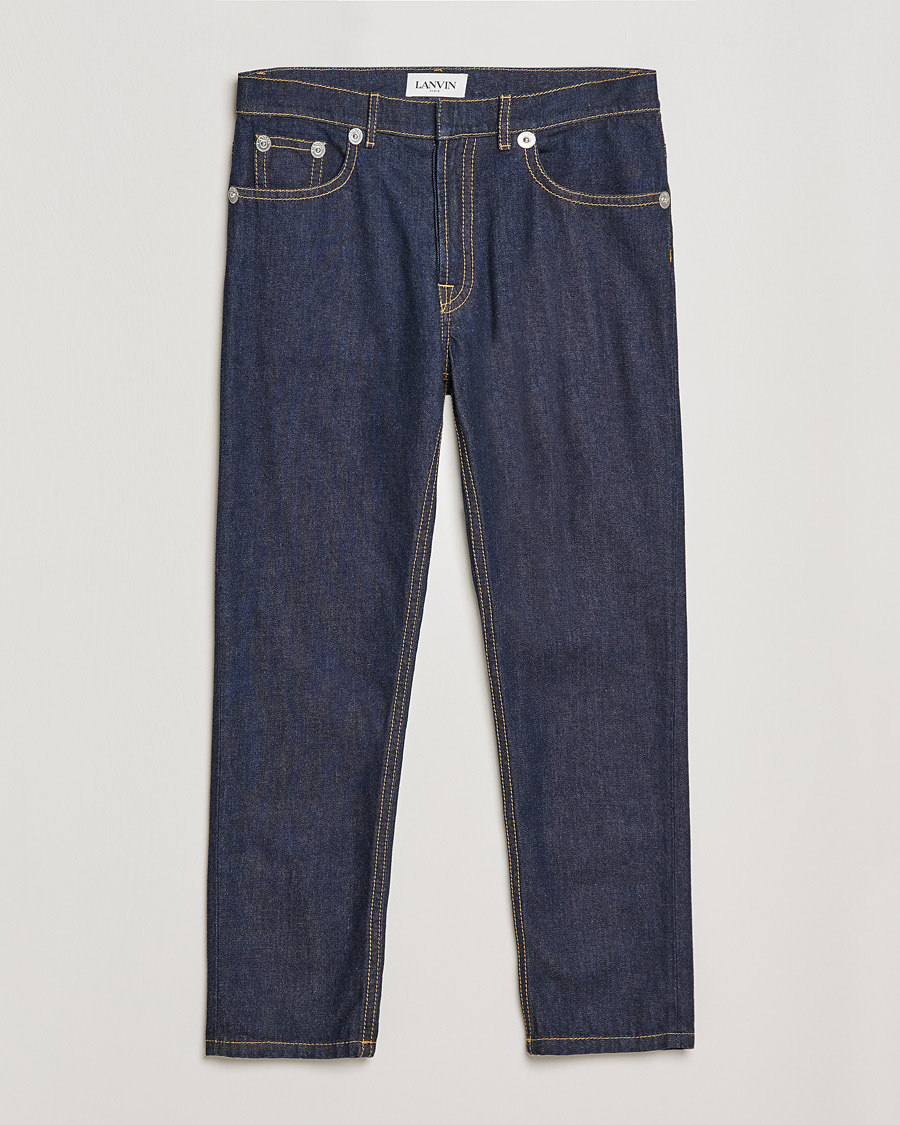 Herre | Jeans | Lanvin | Tapered Jeans Navy Blue