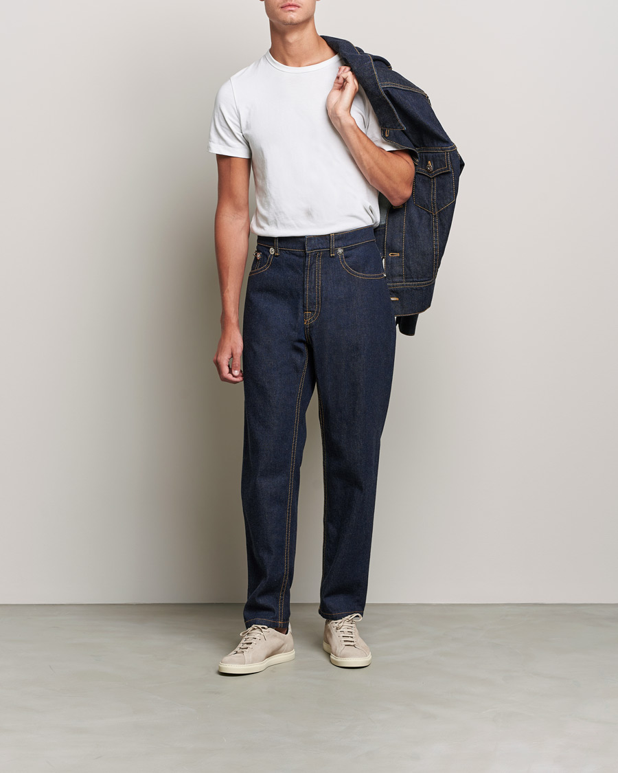 Herre | Jeans | Lanvin | Tapered Jeans Navy Blue