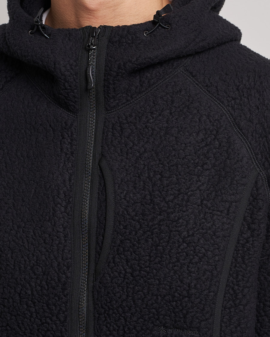 Herre | Trøjer | Snow Peak | Thermal Boa Fleece Jacket Black