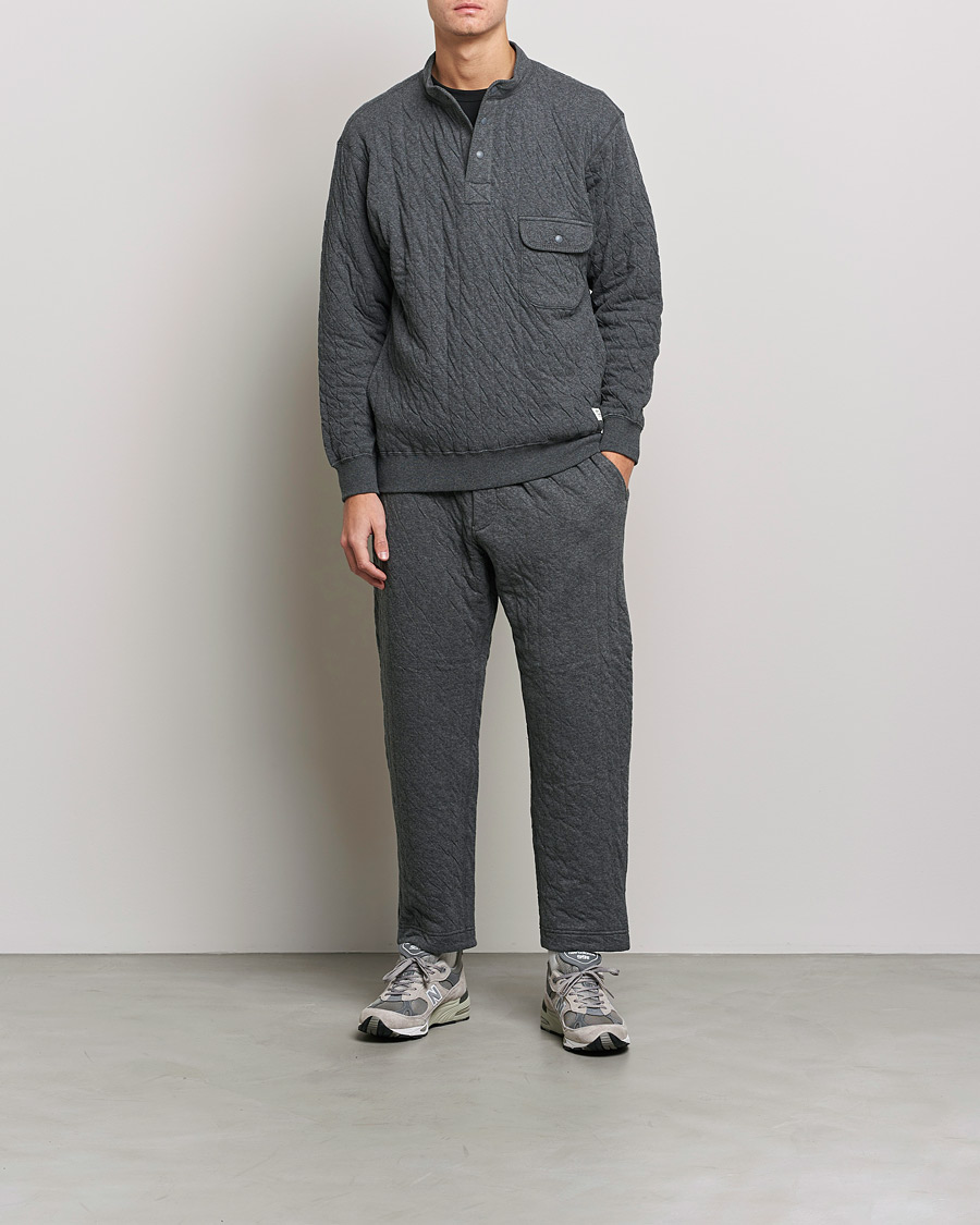 Herre | Trøjer | Snow Peak | Natural Warm Stretch Pullover Medium Grey